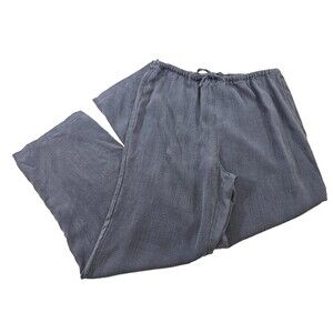 ALK Women's M Soft Surroundings Stretch Waist Wide Leg Lightweight Pants Slacks